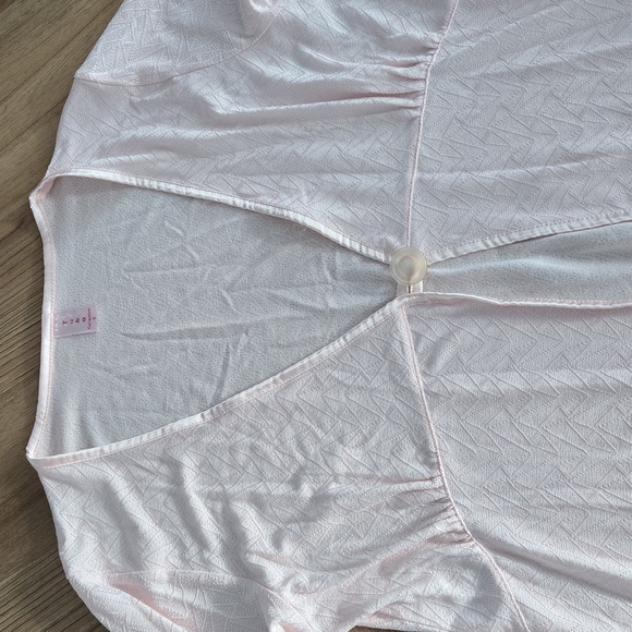 TUBA Collection Soft Pink Long Robe Small - Picture 4 of 4